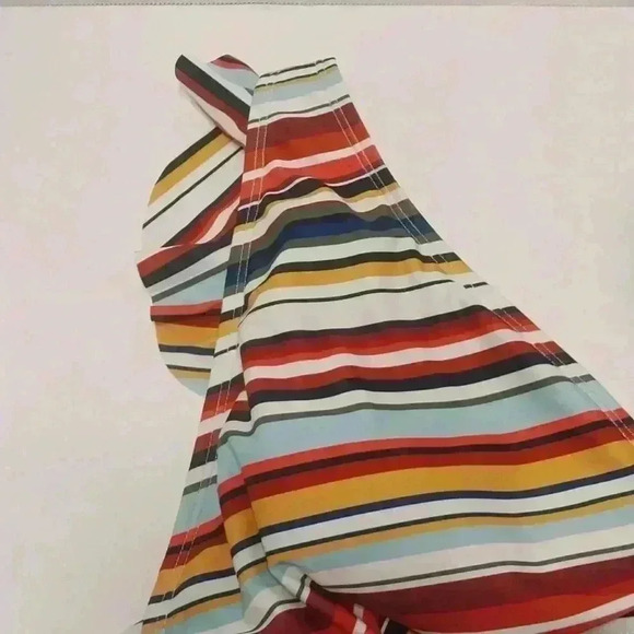 Anne Cole Women's Striped Side Rusched One Piece Swimsuit 16W - Picture 5 of 6